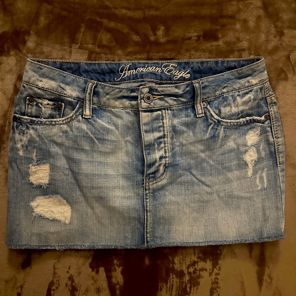 American Eagle Outfitters Denim Skirt Size 4